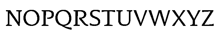 29LTIdrisFlat Regular Font UPPERCASE