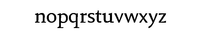 29LTIdrisFlat Regular Font LOWERCASE