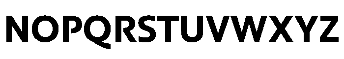 29LTIdrisPureAL Bold Instance Font UPPERCASE