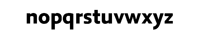 29LTIdrisPureAL Bold Instance Font LOWERCASE