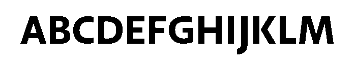 29LTIdrisPureAL Bold Font UPPERCASE