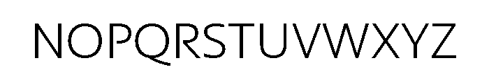 29LTIdrisPureAL Light Font UPPERCASE