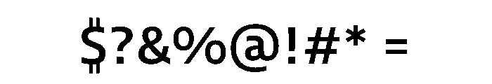 29LTIdrisPureAL Medium Instance Font OTHER CHARS