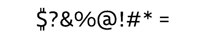 29LTIdrisPureAL Regular Instance Font OTHER CHARS