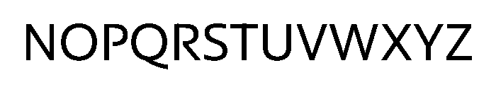 29LTIdrisPureAL Regular Instance Font UPPERCASE