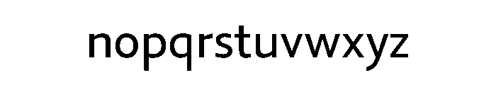 29LTIdrisPureAL Regular Instance Font LOWERCASE