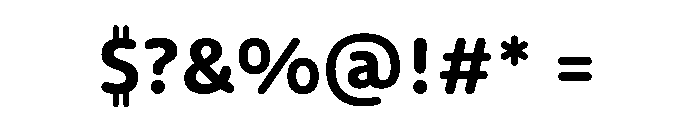 29LTIdrisRound Bold Instance Font OTHER CHARS