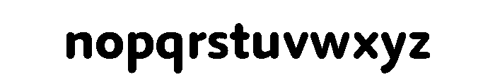 29LTIdrisRound Bold Instance Font LOWERCASE