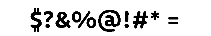 29LTIdrisRound Bold Font OTHER CHARS