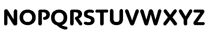 29LTIdrisRound Bold Font UPPERCASE