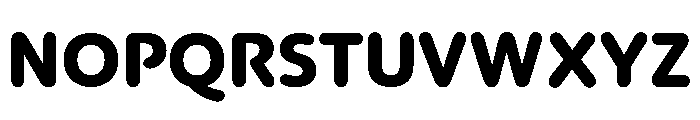 29LTIdrisRound ExtraBold Font UPPERCASE