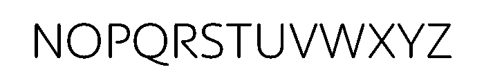 29LTIdrisRound Light Instance Font UPPERCASE