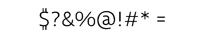 29LTIdrisRound Light Font OTHER CHARS