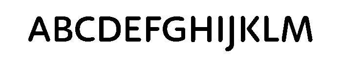 29LTIdrisRound Medium Font UPPERCASE