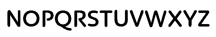 29LTIdrisRound Medium Font UPPERCASE