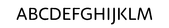 29LTIdrisRound Regular Instance Font UPPERCASE