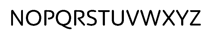29LTIdrisRound Regular Instance Font UPPERCASE