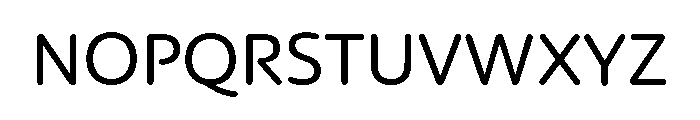 29LTIdrisRound Regular Font UPPERCASE