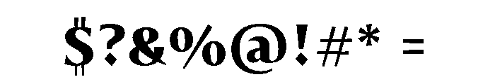 29LTIdrisSharp ExtraBold Font OTHER CHARS