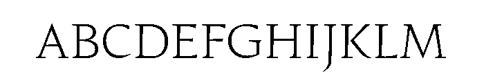 29LTIdrisSharp Light Font UPPERCASE