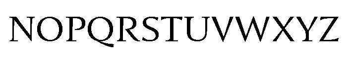 29LTIdrisSharp Regular Font UPPERCASE