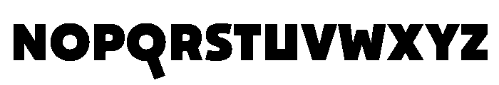 29LTOkaso Black Instance Font UPPERCASE