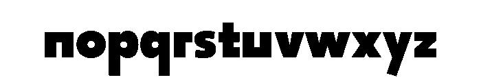 29LTOkaso Black Font LOWERCASE
