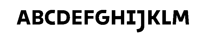 29LTOkaso Bold Instance Font UPPERCASE