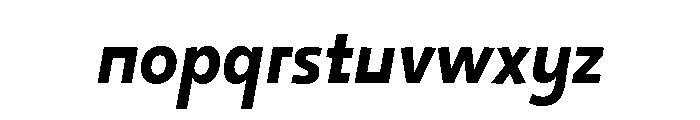 29LTOkaso BoldSlanted Font LOWERCASE