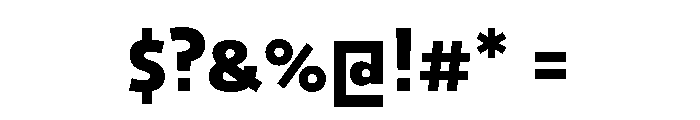 29LTOkaso ExtraBold Font OTHER CHARS
