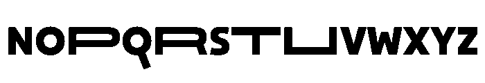 29LTOkaso ExtraBoldStretch Instance Font UPPERCASE