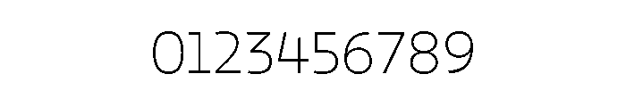 29LTOkaso ExtraLight Font OTHER CHARS