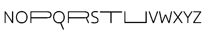 29LTOkaso LightStretch Instance Font UPPERCASE
