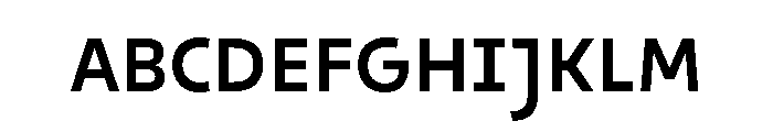 29LTOkaso Medium Font UPPERCASE