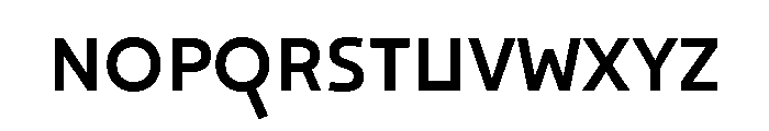 29LTOkaso Medium Font UPPERCASE