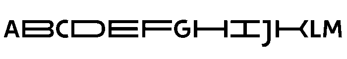 29LTOkaso MediumStretch Instance Font UPPERCASE