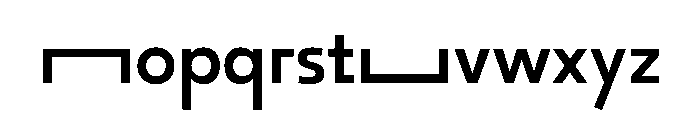 29LTOkaso MediumStretch Instance Font LOWERCASE
