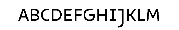 29LTOkaso Regular Instance Font UPPERCASE