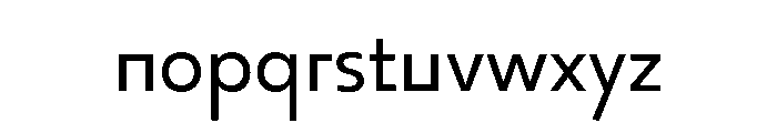 29LTOkaso Regular Font LOWERCASE