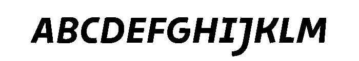 29LTOkasoSlanted BoldSlanted Instance Font UPPERCASE