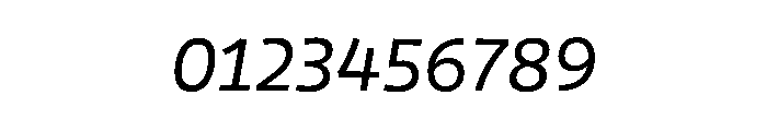 29LTOkasoSlanted Slanted Instance Font OTHER CHARS