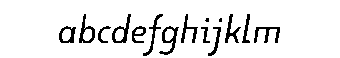 29LTOkasoSlanted Slanted Instance FONT