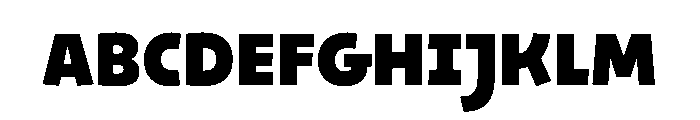 29LTOskura Black Instance Font UPPERCASE