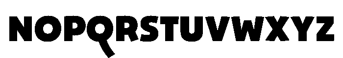 29LTOskura Black Instance Font UPPERCASE