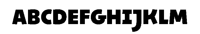 29LTOskura Black Font UPPERCASE