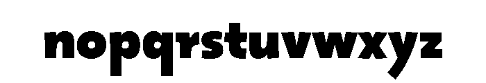 29LTOskura Black Font LOWERCASE
