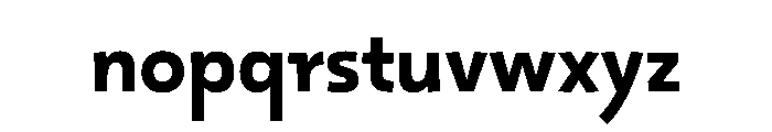 29LTOskura Bold Instance Font LOWERCASE