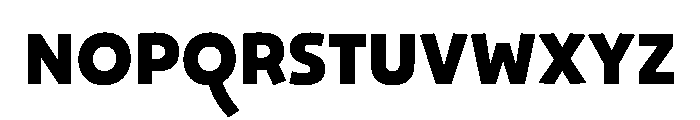 29LTOskura ExtraBold Instance Font UPPERCASE