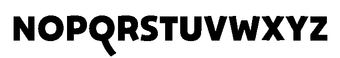 29LTOskura ExtraBold Font UPPERCASE