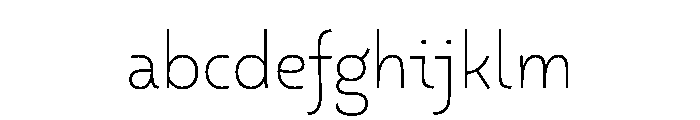 29LTOskura ExtraLight Instance FONT